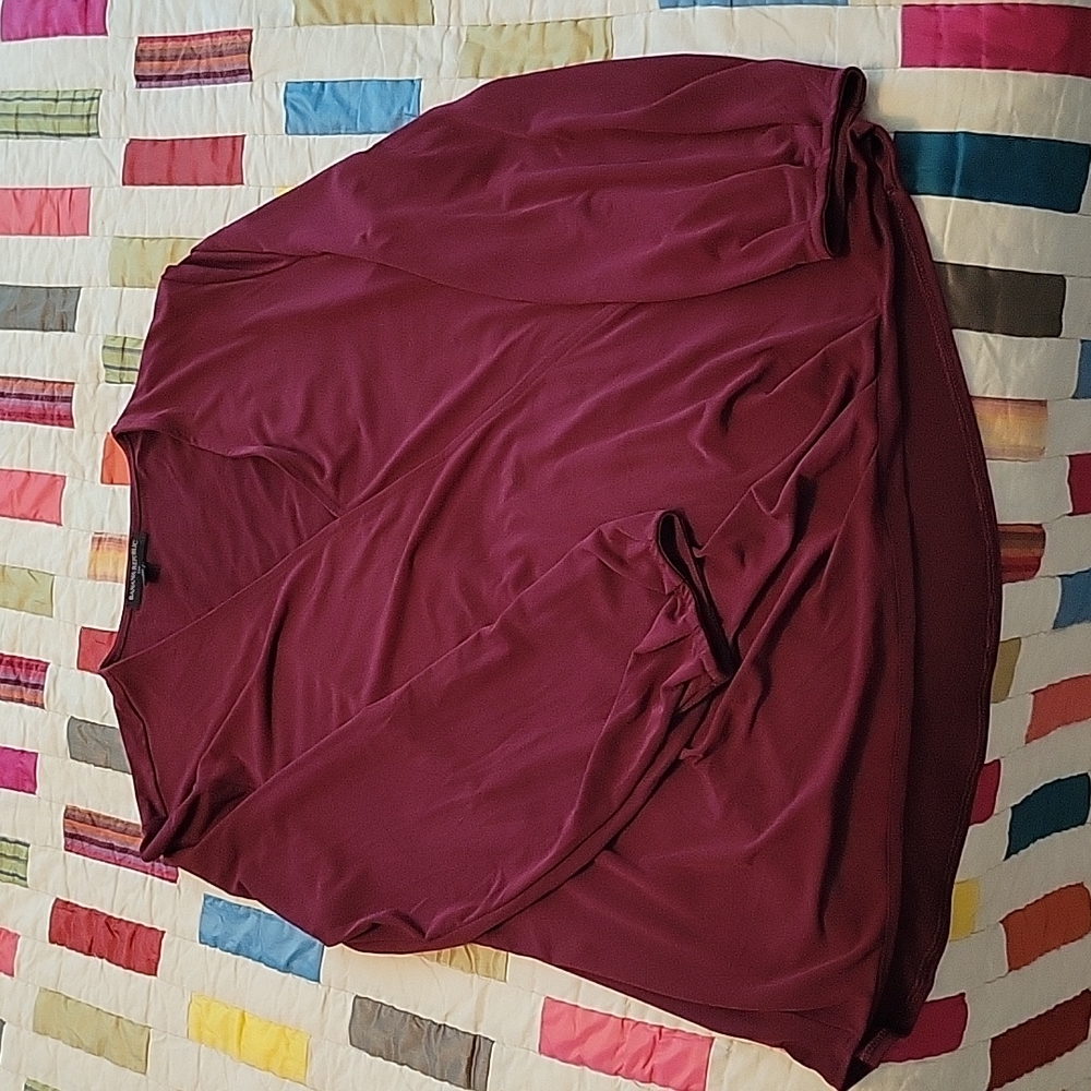 Banana Republic Faux Wrap Top
